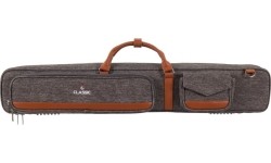 Miękkie etui na kij bilardowy Classic Challenger, szaro-brązowe, 3/5, 85 cm