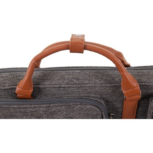 Miękkie etui na kij bilardowy Classic Challenger, szaro-brązowe, 3/5, 85 cm