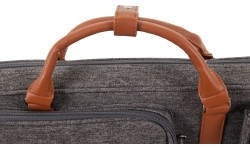 Miękkie etui na kij bilardowy Classic Challenger, szaro-brązowe, 3/5, 85 cm