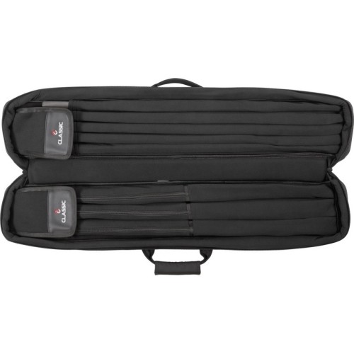 Etui na kije bilardowe Classic Safeshot, czarne, 3/5, 85 cm