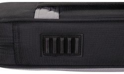 Miękkie etui na kij bilardowy Classic CueBuddy, czarno-żółte, 3/5, 83 cm