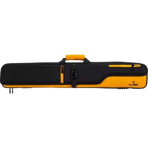 Miękki pokrowiec na kij bilardowy Classic CueBuddy, czarno-żółty, 3/5, 83 cm