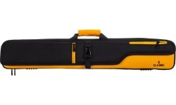 Miękki pokrowiec na kij bilardowy Classic CueBuddy, czarno-żółty, 3/5, 83 cm
