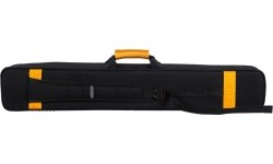 Miękki pokrowiec na kij bilardowy Classic CueBuddy, czarno-żółty, 3/5, 83 cm