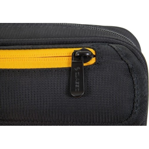 Miękki pokrowiec na kij bilardowy Classic CueBuddy, czarno-żółty, 3/5, 83 cm