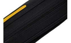 Miękki pokrowiec na kij bilardowy Classic CueBuddy, czarno-żółty, 3/5, 83 cm