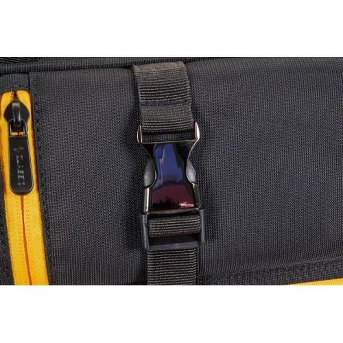 Miękki pokrowiec na kij bilardowy Classic CueBuddy, czarno-żółty, 3/5, 83 cm
