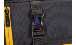 Miękki pokrowiec na kij bilardowy Classic CueBuddy, czarno-żółty, 3/5, 83 cm