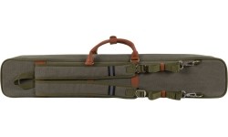 Miękki futerał na kij bilardowy Classic Pocketstyle, zielono-brązowy, 3/5, 85 cm