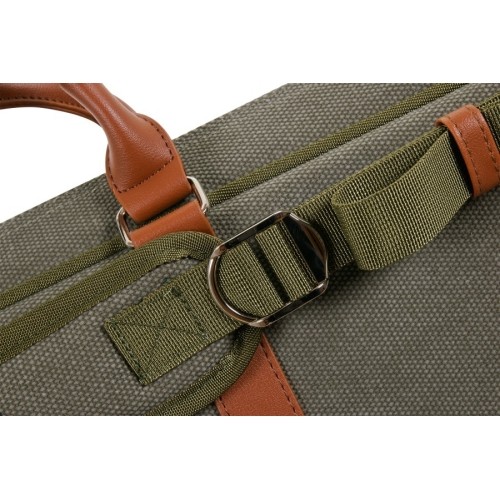 Miękki futerał na kij bilardowy Classic Pocketstyle, zielono-brązowy, 3/5, 85 cm