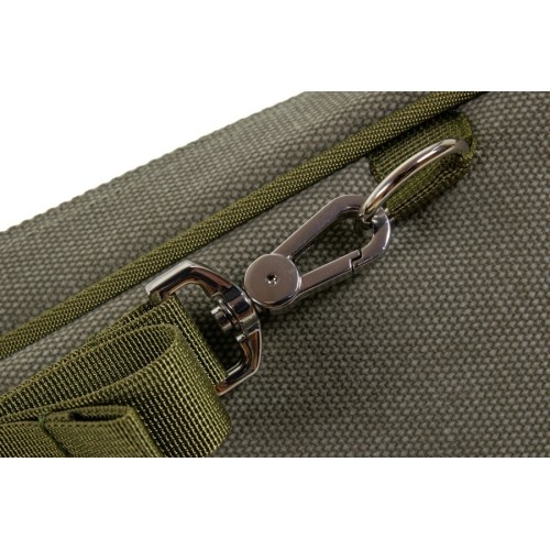 Miękki futerał na kij bilardowy Classic Pocketstyle, zielono-brązowy, 3/5, 85 cm