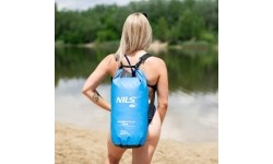 Wodoodporna torba Nils Camp NC1703, 20 l, jasnoniebieska