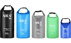 Wodoodporna torba Nils Camp NC1703, 20 l, jasnoniebieska