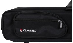 Miękki pokrowiec na kij bilardowy Classic CueGuard, czarny, 3/5, 83 cm