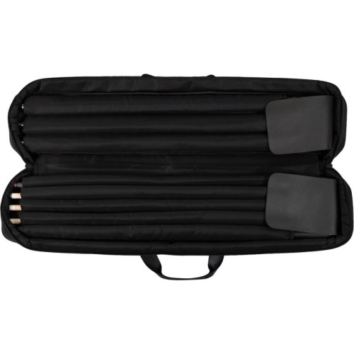 Miękki pokrowiec na kij bilardowy Classic CueGuard, czarny, 3/5, 83 cm