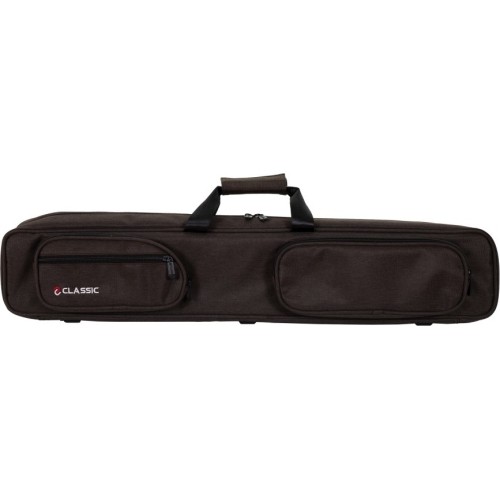 Miękkie etui na kij bilardowy Classic CueGuard, kawowy brąz, 3/5, 83 cm
