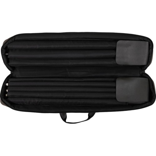 Miękkie etui na kij bilardowy Classic CueGuard, kawowy brąz, 3/5, 83 cm