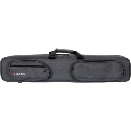 Miękki pokrowiec na kij bilardowy Classic CueGuard, szary, 3/5, 83 cm