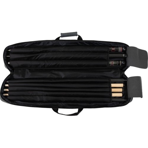 Miękki pokrowiec na kij bilardowy Classic CueGuard, szary, 3/5, 83 cm