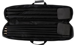 Miękki pokrowiec na kij bilardowy Classic CueGuard, szary, 3/5, 83 cm