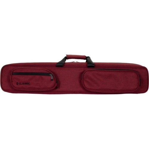 Etui na kij bilardowy CueGuard Classic, bordowe, 3/5, 83 cm