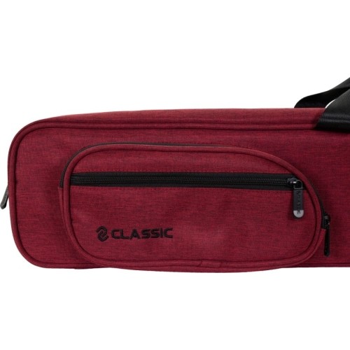 Etui na kij bilardowy CueGuard Classic, bordowe, 3/5, 83 cm