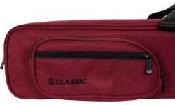 Etui na kij bilardowy CueGuard Classic, bordowe, 3/5, 83 cm