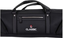 Miękki futerał na kij bilardowy Classic Prestige, czarny, 3/5, 83 cm