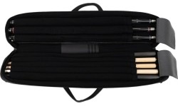 Miękki futerał na kij bilardowy Classic Prestige, czarny, 3/5, 83 cm