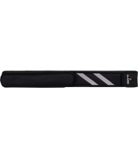 Miękkie etui na kij bilardowy, klasyczne paski, czarno-białe, 1/1, 83 cm