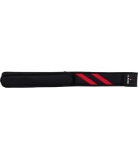 Miękki futerał na kij bilardowy, Classic Stripes, czarno-czerwony, 1/1, 83 cm