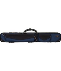 Twarde etui na kij bilardowy Classic N&A, czarno-niebieskie, 2x4, 85 cm