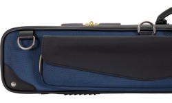 Twarde etui na kij bilardowy Classic N&A, czarno-niebieskie, 2x4, 85 cm