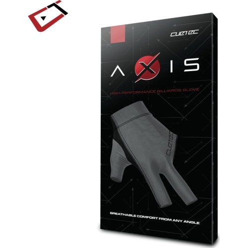 Rękawica bilardowa Cuetec Axis 3-Finger Ghost Edition, na lewą dłoń, M