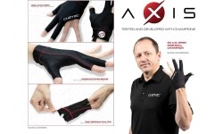 Rękawica bilardowa Cuetec Axis 3-Finger Ghost Edition, na lewą dłoń, M