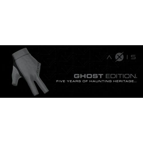 Rękawica bilardowa Cuetec Axis 3-Finger Ghost Edition, na lewą dłoń, M