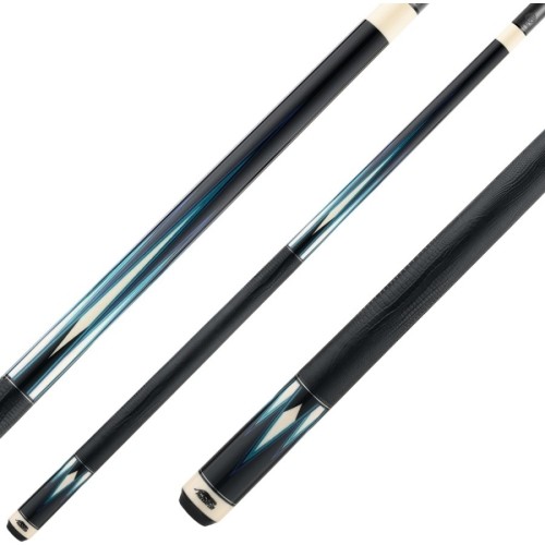 Billiard Cue, Pool, Predator Truesplice-16 GEN3 Blue/Teal, Radial, Revo Shaft, White Vault Plate, 12,4 mm RAD
