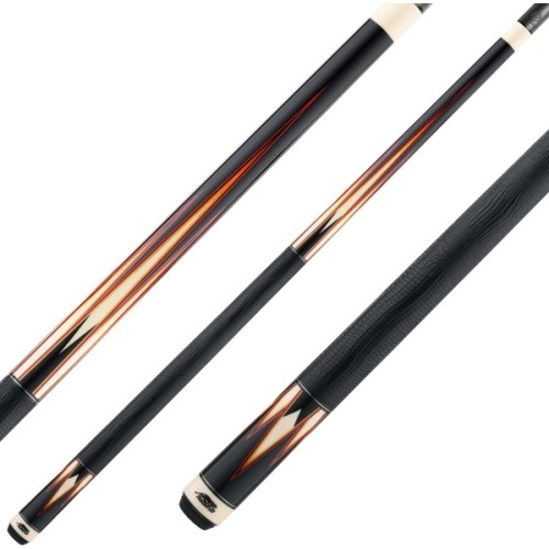 Billiard Cue, Pool, Predator Truesplice-16 GEN3 Red/Orange, Radial, Revo Shaft, Black Vault Plate, 12,9 mm RAD
