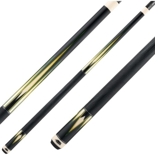Billiard Cue, Pool, Predator Truesplice-16 GEN3 Green/Yellow, Radial, Revo Shaft, Black Vault Plate, 12,9 mm RAD