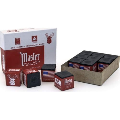 Chalk Master, black, 12 pack