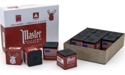 Chalk Master, black, 12 pack