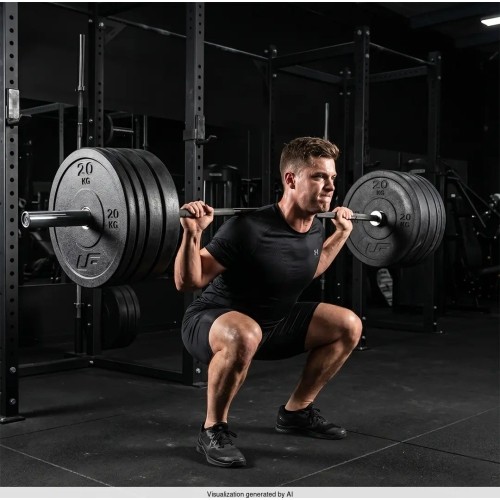 Obciążenie olimpijskie Bumper 15 KG - UpForm