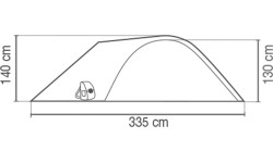 Co Tent 'Darwin Summer Plus'