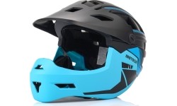 Fullface-fahrradhelm meteor hydra - Niebieski / Czarny