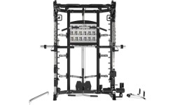 Wielofunkcyjna maszyna Smitha Pivot Fitness FSM-200, czarna
