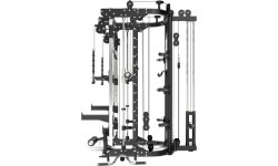 Wielofunkcyjna maszyna Smitha Pivot Fitness FSM-200, czarna