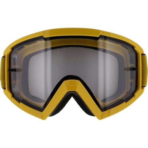 Gogle motocrossowe Red Bull Spect Whip, żółte, przezroczyste szkła