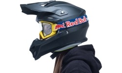 Gogle motocrossowe Red Bull Spect Whip, żółte, przezroczyste szkła