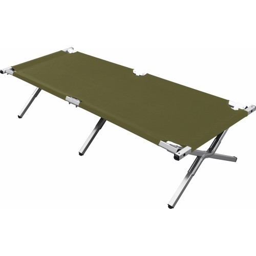 BasicNature składane łóżko turystyczne „Alu-Campbed“
