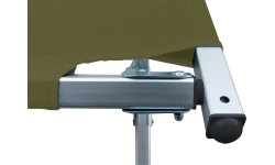 BasicNature składane łóżko turystyczne „Alu-Campbed“
